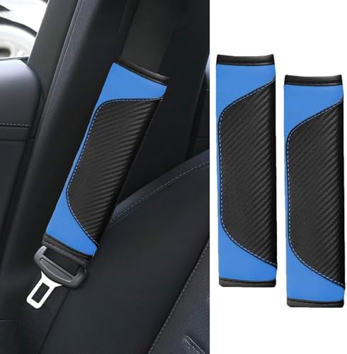 2PCS Car Seat Belt Cover Pads, Seatbelt Shoulder Cushion by ongfuwu