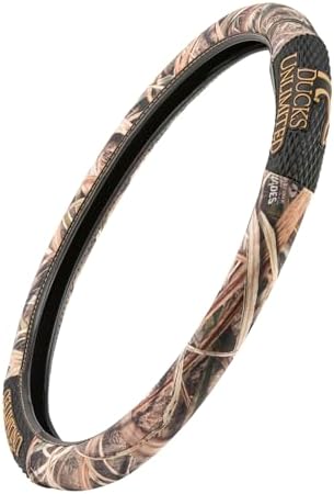 Ducks Unlimited Steering Wheel Covers, Universal Fit, Mossy Oak Shadow Grass by Signature+Products+Group