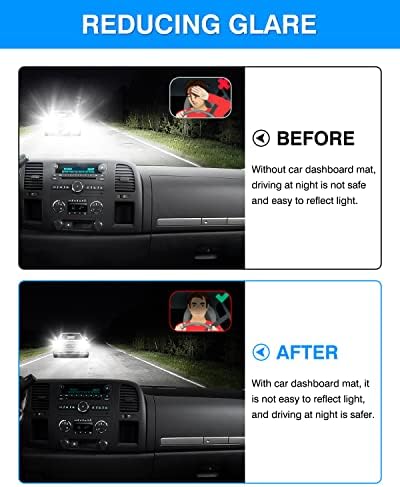 Autorder Dashboard Cover Mat for 2007-2013 Chevy Chevrolet Silverado/GMC - Image 4