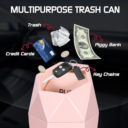 Car Trash Can with Lid, 30 Additional Trash Bags - Image 6