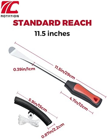 ROTATION 11.5 inch Steel Tire Spoon Lever Iron Tool Kit, Professional Tire - Image 4