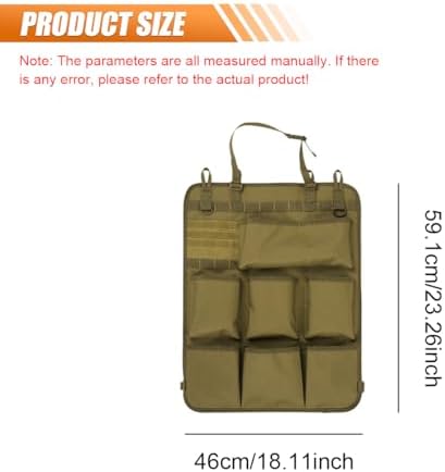 Car Backseat Organizer, Oxford Car Seat Back Protector - Image 2