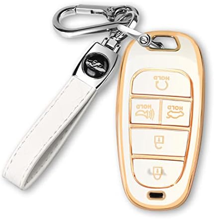 MILD EAST For Hyundai Key fob Cover 5 Button by MILDEAST