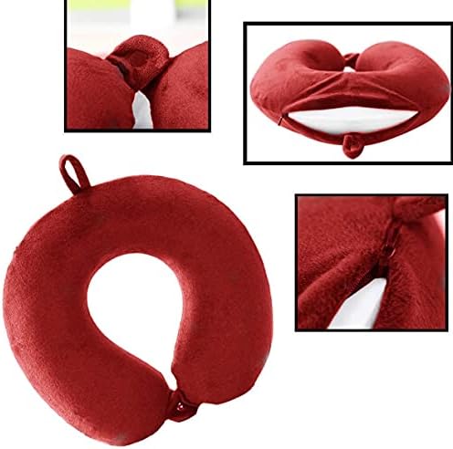 Travel Pillow - Memory Foam Neck Pillow Support Pillow, Luxury Compact & - Image 3
