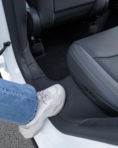 Model Y Juniper Door Sill Protector, 5 Seater Leather Fabric Door Sill - Image 5