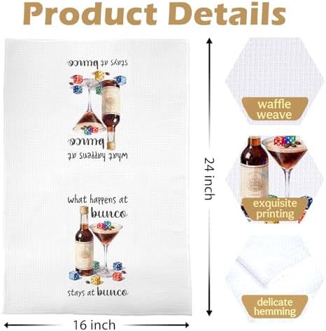 Bunco Gifts Kitchen Towels - Image 5