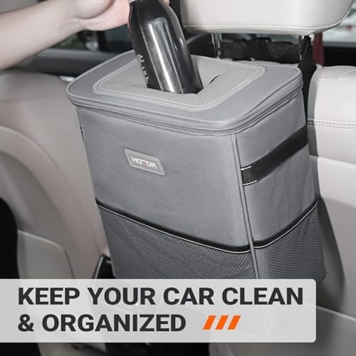 HOTOR Car Trash Can, Leakproof Car Organizer - Image 4