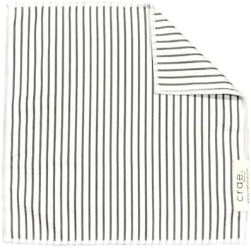 Double-Sided Microfiber Washcloths, Waffle Weave Kitchen Washcloths by CraeHome