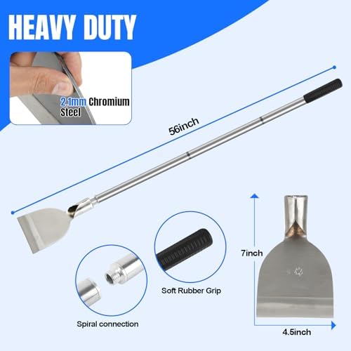 Paint Floor Scraper Tool, Wallpaper Removal, Garden Flat Shovel - Image 5