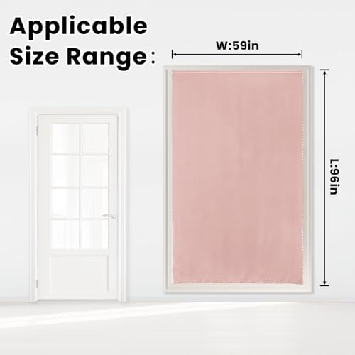 Self Adhesive Curtains, Stick Curtain Blackout Shades Window Cover Curtains - Image 6