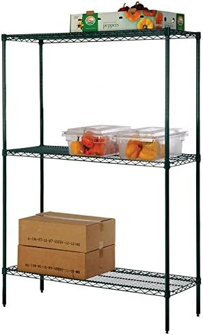 Omega 24" Deep x 48" Wide x 80" High 3 Tier Freezer Starter Shelving Unit
