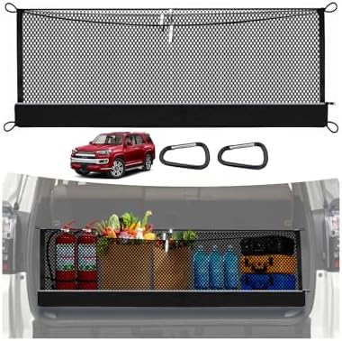3-Layer Cargo Net for Toyota 4Runner 2010-2024, Zoned Storage by MakeLifeBetter