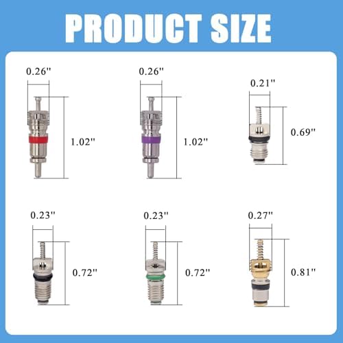 Diking R134a R12 A/C HVAC Air Conditioner Schrader Valve Stem Core Remover Tool - Image 4