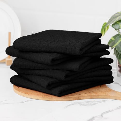 Homaxy Microfiber Kitchen Towels and Dishcloths Sets, 12 Pack - Image 6