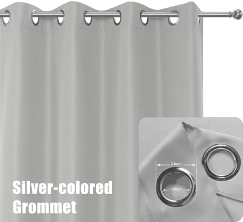 BONZER Outdoor Curtains for Patio Water Resistant Thick - Image 2