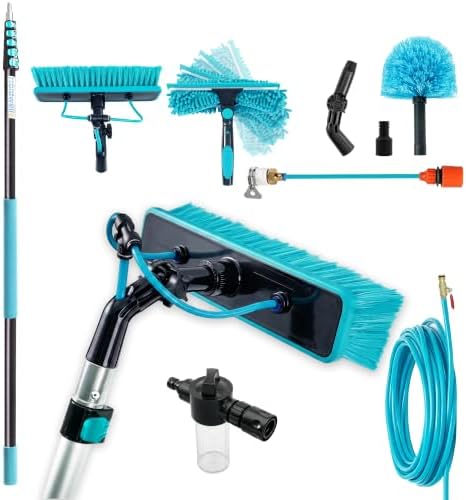 HoldwellS Solar Panel Cleaning Kit, 24FT Water Fed Pole by HoldwellS