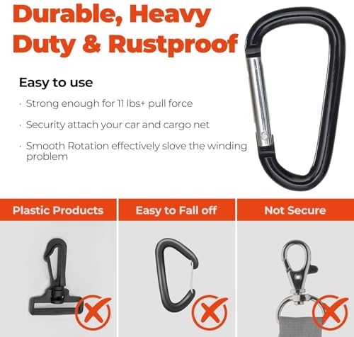 3-Layer Cargo Net for Subaru Forester 2025-2026, Zoned Storage Trunk Net - Image 7