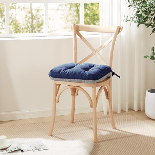 Love's cabin Memory Foam Chair Cushions Set of 4, 19 Inch - Image 6