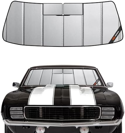 Pigenius Windshield Sunshade for Chevrolet Camaro 1967-1969, 2-Door Hardtop by Pigenius