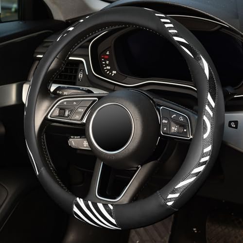 ZHOL Zebra Print Steering Wheel Cover - Image 2