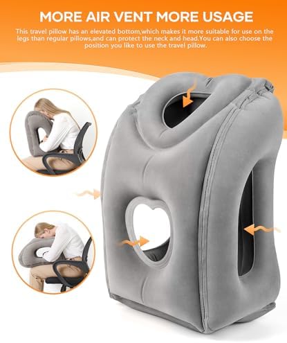 Sunany Travel Pillow, Upgraded Plane Pillow - Image 2