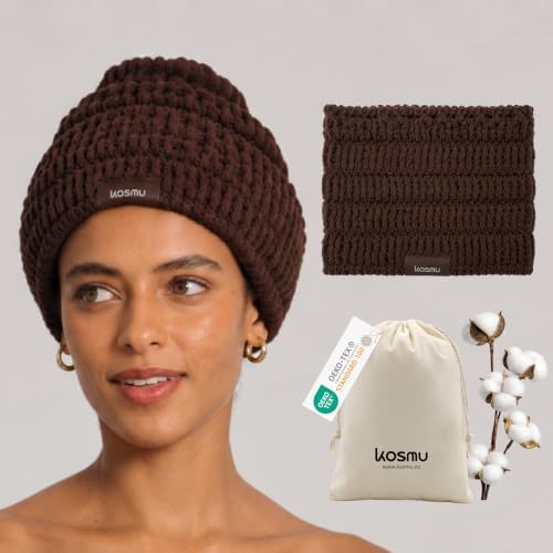Luxury Organic Japanese Cotton Waffle Spa Headband by KOSMU