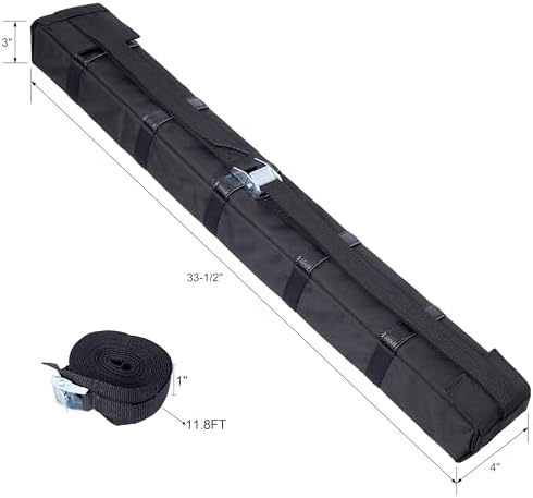 Premium Kayak Roof Rack Pads, Universal Car Soft Roof Rack, Kayak Carrier - Image 3