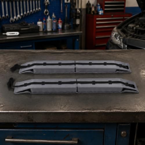 2 Pieces Vehicle Roof Rack Pads Crossbar Shock Absorber Pads - Image 4