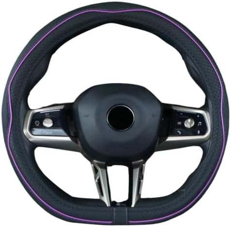 Mayco Bell Flat Bottom Steering Wheel Cover Anti-Slip, Breathable, Full Surround - Image 3