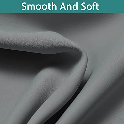 Yakamok Grey Blackout Curtains 96 Inches Long - Image 7