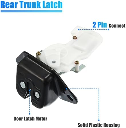 X AUTOHAUX Trunk Latch Lock Actuator 74800-SMG-G01 - Image 4