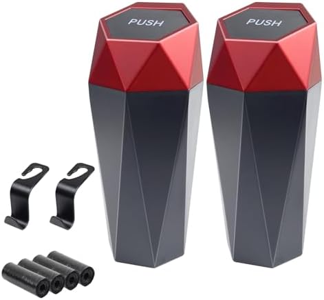 BFXM Car Trash Can Small Trash Bin by BFXM