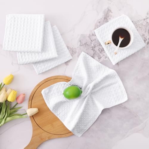 Homaxy Microfiber Waffle Weave Kitchen Dish Cloths - Image 6