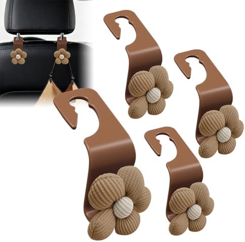 2PCS Car Seat Headrest Hooks, Car Bag Hooks, Cute Bow Knot Vehicle Seatback by Unknown