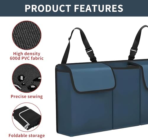 Car Trunk Organizer, Backseat Hanging Large Storage - Image 5