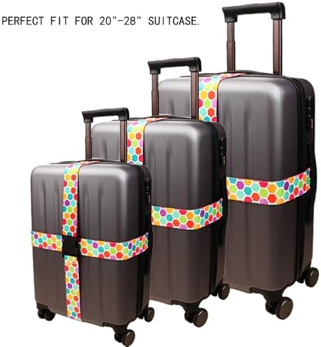 Gutsdoor Luggage Straps for Suitcases Adjustable Travel Belt, Connector Holds - Image 3