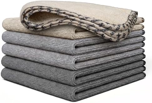 Chemical Guys, AllSwipe Multi-Purpose Microfiber Towels, 14 x 12, 6 Pack by ChemicalGuys