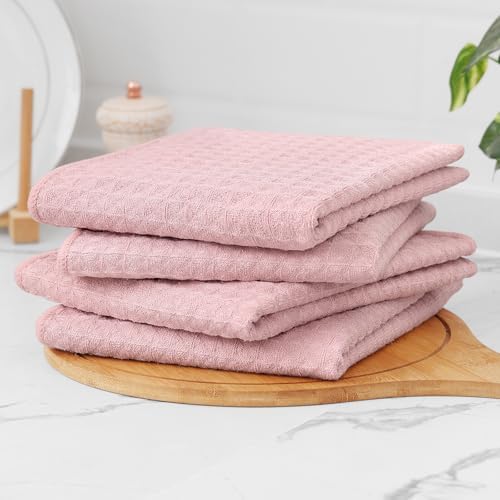 Homaxy Microfiber Kitchen Towels and Dishcloths Sets, 12 Pack - Image 6