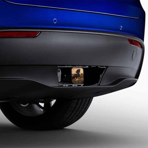 Horse Towing Hitch Cover Animal Black Horse Gallop Sunset Trailer Hitch Tube - Image 4