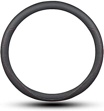 Carodi Latest Nappa Leather car Steering Wheel Cover, Stylish Non-Slip Leather - Image 6