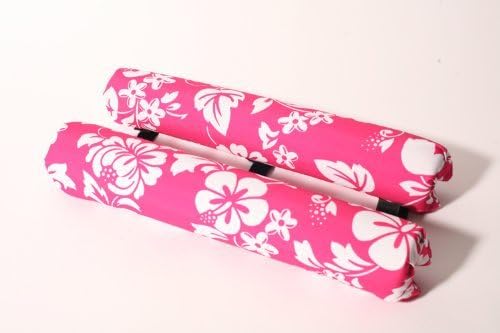 18" Roof Rack Pads Pink Floral by Vitamin+Blue