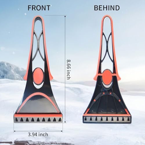 Ice Scraper for Cars, Windshield & Windows Cleaning from Frost and Ice - Image 3