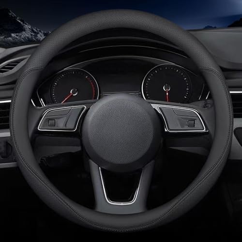 Carodi Latest Nappa Leather car Steering Wheel Cover, Stylish Non-Slip Leather by Carodi