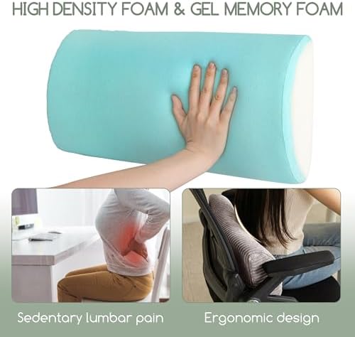 HIGOGOGO Lumbar Support Pillow for Recliner Chair/Accent Chair/Couch, Memory - Image 3