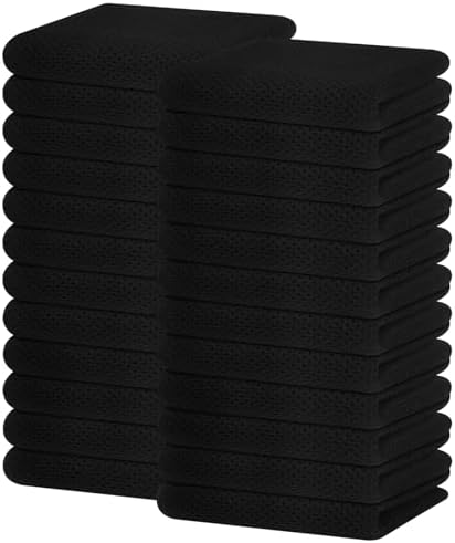 Homaxy 100% Cotton Waffle Weave Kitchen Dish Towels 24-Pack by Homaxy