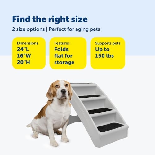 PetSafe CozyUp Folding Dog Stairs, 20 in Tall - Image 4