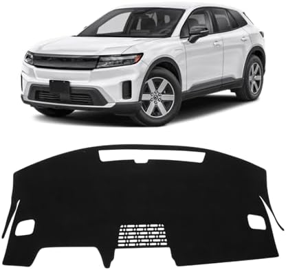 KUST Black Dash Cover for Honda Prologue 2024-2026 Polyester Dashboard Cover by KUST