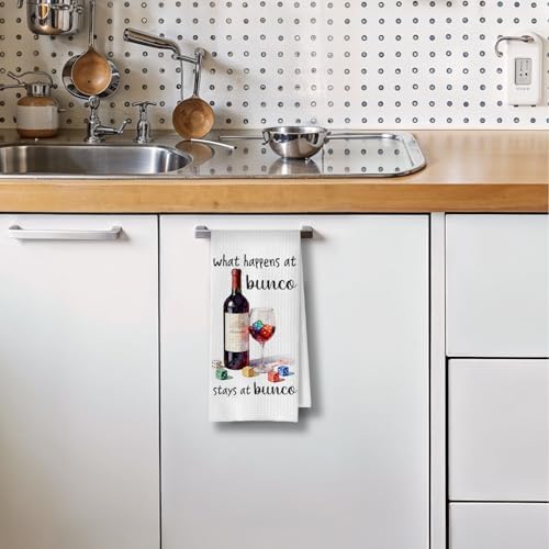 Bunco Game Kitchen Towels - Image 3