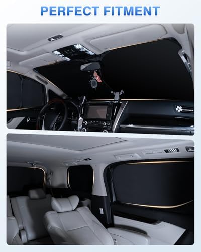 Canvcle Window Shades for 2025 2026 BMW X3 Accessories Windshield Sun Shade - Image 6