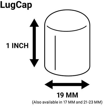 ColorLugs Vinyl Lug Nut Cover | Orange | Flexible Fit Wheel Lug Nut Cap | Fits - Image 4